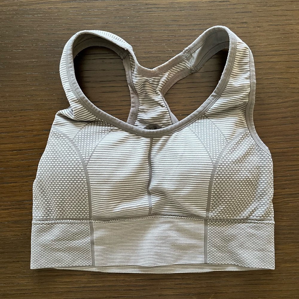 Women's Gray Sports Bra